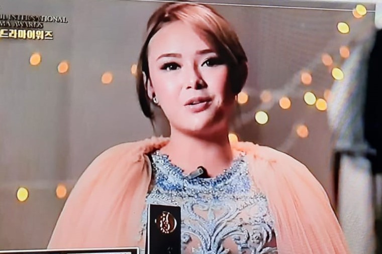 Amanda Manopo raih penghargaan Seoul Drama Awards 2021 amanda-manopo-2