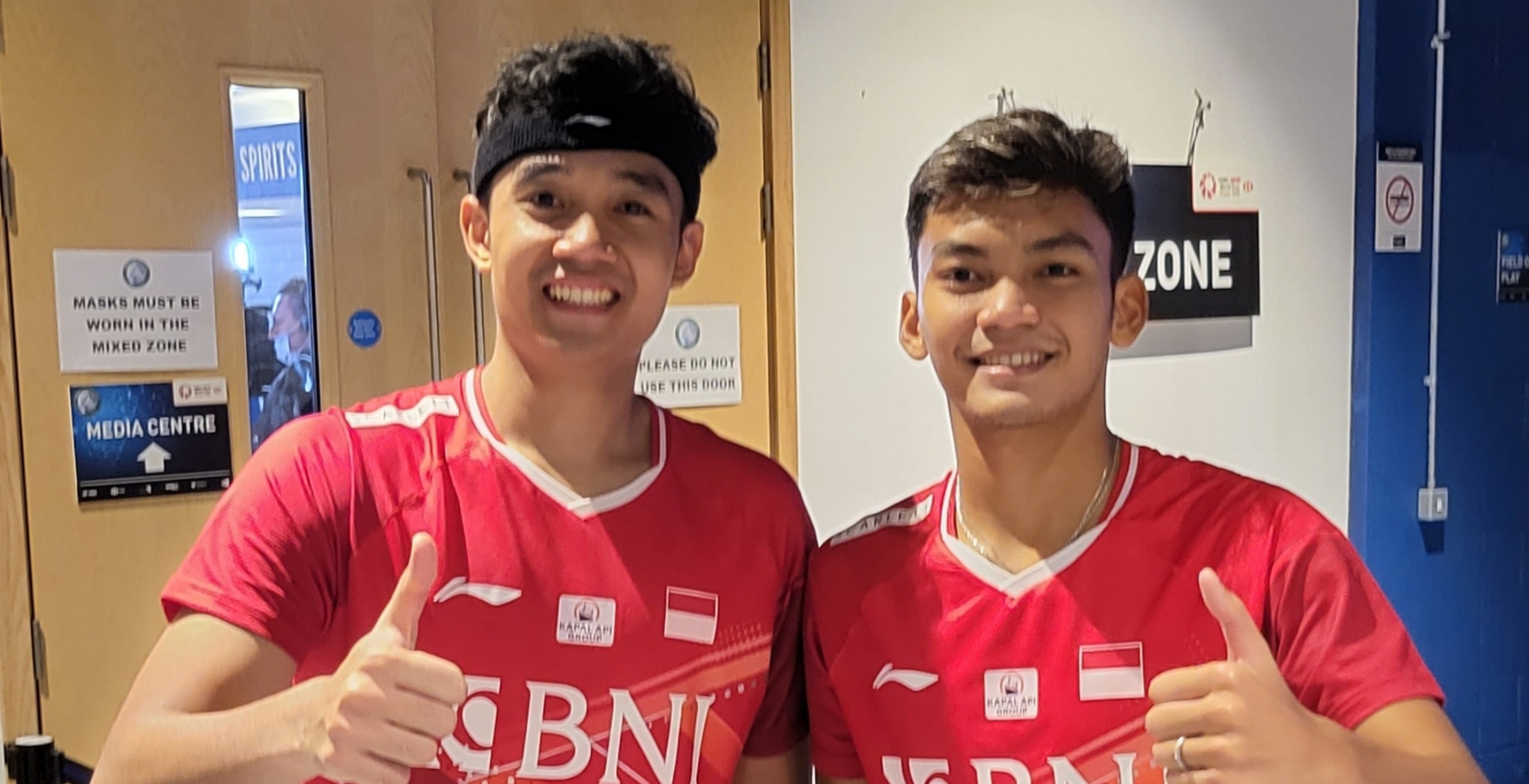 Singkirkan Marcus/Kevin, Bagas/Fikri melaju ke final All England 20220320_060554