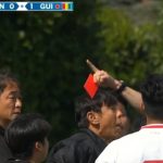 Timnas Indonesia U23 Gagal ke Olimpiade Paris Shin-Tae-yong-saat-dikartu-merah-di-laga-Indonesia-vs-Guinea