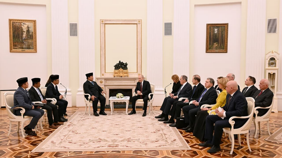 Prabowo dan Putin Perkuat Arah Baru Kemitraan Strategis Indonesia–Rusia